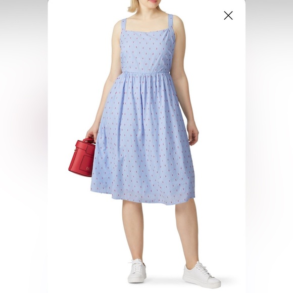 JUNAROSE embroidered midi dress, RTR - Picture 1 of 8